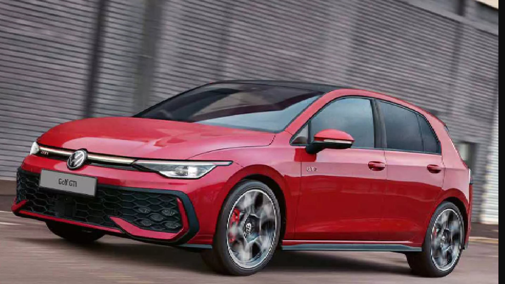 The new Golf GTI.